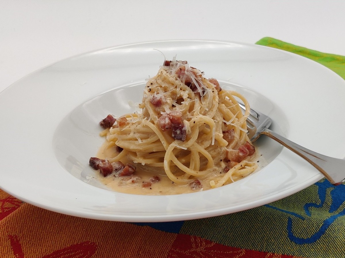 Spaghetti alla Carbonara „della casa“ 🇮🇹